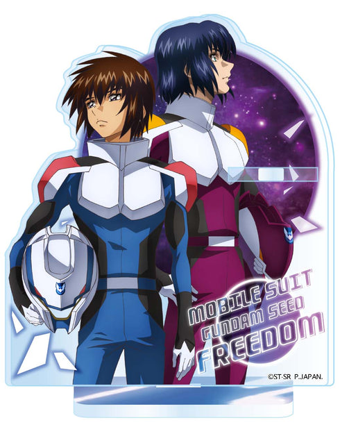 『機動戦士ガンダムSEED FREEDOM』 アクリルペンスタンド(キラ&アスラン)